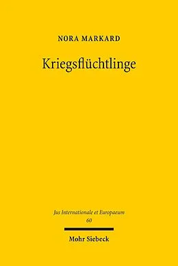 E-Book (pdf) Kriegsflüchtlinge von Nora Markard