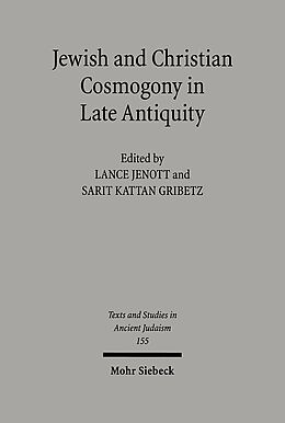 Livre Relié Jewish and Christian Cosmogony in Late Antiquity de 