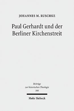 E-Book (pdf) Paul Gerhardt und der Berliner Kirchenstreit von Johannes M. Ruschke