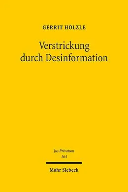 E-Book (pdf) Verstrickung durch Desinformation von Gerrit Hölzle