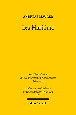 E-Book (pdf) Lex Maritima von Andreas Maurer