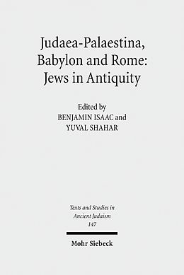 eBook (pdf) Judaea-Palaestina, Babylon and Rome: Jews in Antiquity de 