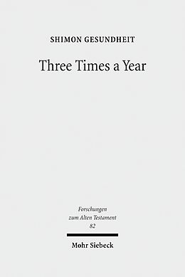E-Book (pdf) Three Times a Year von Shimon Gesundheit
