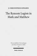 E-Book (pdf) The Ransom Logion in Mark and Matthew von J. Christopher Edwards