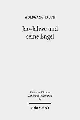 Kartonierter Einband Jao-Jahwe und seine Engel von Wolfgang Fauth