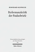 E-Book (pdf) Performanzkritik der Paulusbriefe von Bernhard Oestreich