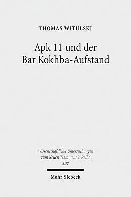 E-Book (pdf) Apk 11 und der Bar Kokhba-Aufstand von Thomas Witulski