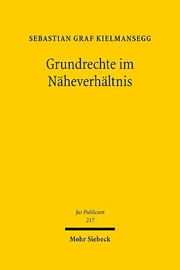 E-Book (pdf) Grundrechte im Näheverhältnis von Sebastian Graf von Kielmansegg