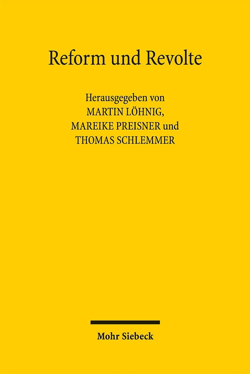 Reform und Revolte
