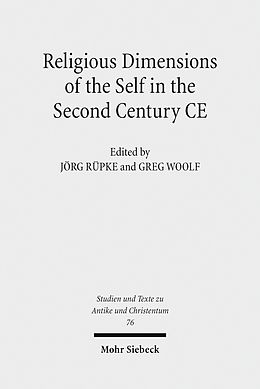 E-Book (pdf) Religious Dimensions of the Self in the Second Century CE von 