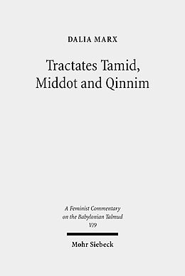 Livre Relié Tractates Tamid, Middot and Qinnim de Dalia Marx