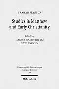 E-Book (pdf) Studies in Matthew and Early Christianity von Graham Stanton