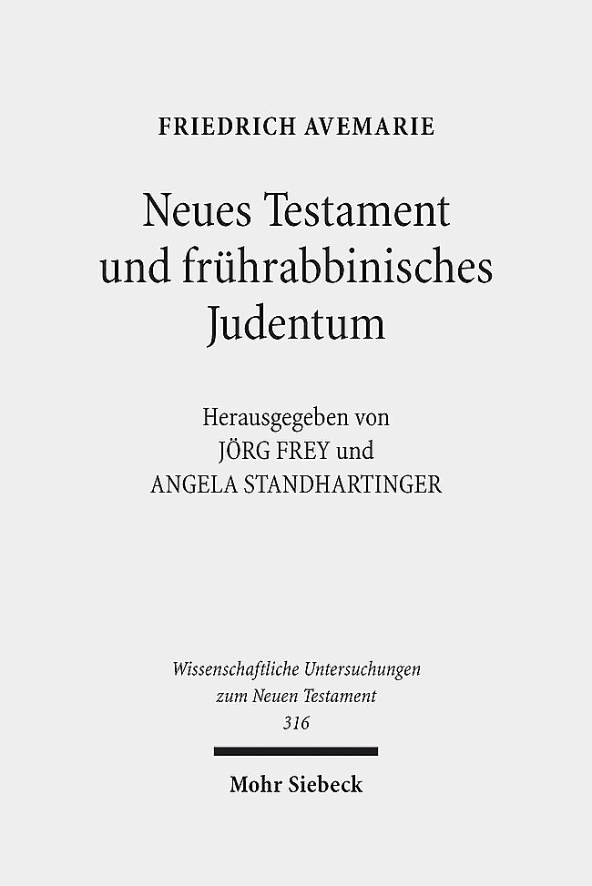 Neues Testament und frührabbinisches Judentum