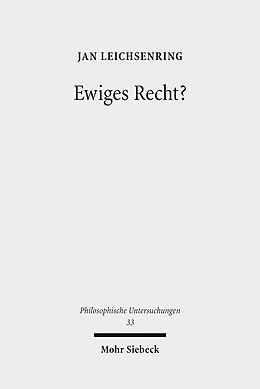 E-Book (pdf) Ewiges Recht? von Jan Leichsenring