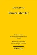 E-Book (pdf) Warum Erbrecht? von Anatol Dutta