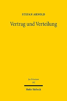 Leinen-Einband Vertrag und Verteilung von Stefan Arnold