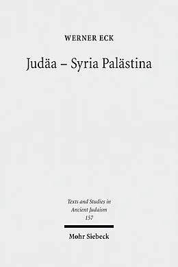 E-Book (pdf) Judäa - Syria Palästina von Werner Eck