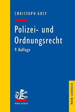 E-Book (pdf) Polizei- und Ordnungsrecht von Christoph Gusy