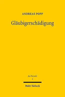 E-Book (pdf) Gläubigerschädigung von Andreas Popp