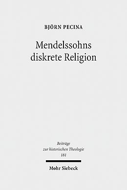 E-Book (pdf) Mendelssohns diskrete Religion von Björn Pecina