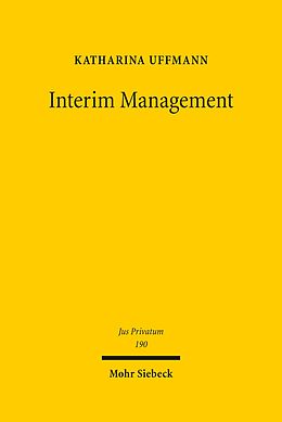 E-Book (pdf) Interim Management von Katharina Uffmann