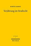 E-Book (pdf) Verjährung im Strafrecht von Martin Asholt