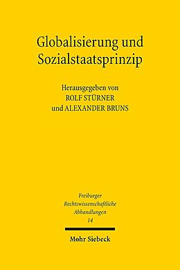 Leinen-Einband Globalisierung und Sozialstaatsprinzip von 