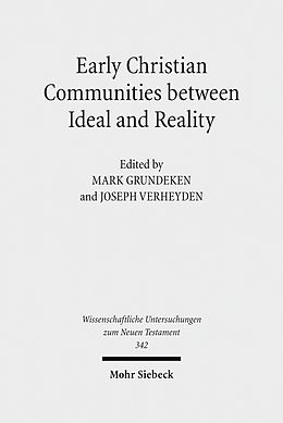 E-Book (pdf) Early Christian Communities Between Ideal and Reality von 
