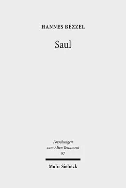 E-Book (pdf) Saul von Hannes Bezzel