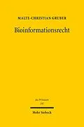 E-Book (pdf) Bioinformationsrecht von Malte-Christian Gruber