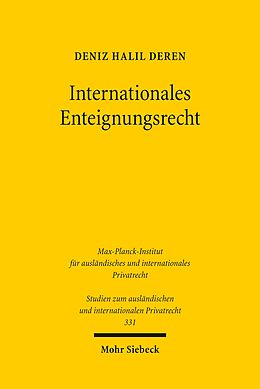 E-Book (pdf) Internationales Enteignungsrecht von Deniz Halil Deren