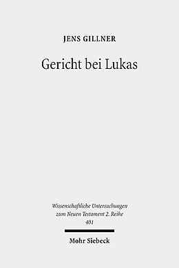 Kartonierter Einband Gericht bei Lukas von Jens Gillner