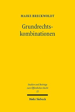 Leinen-Einband Grundrechtskombinationen von Maike Breckwoldt