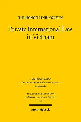 E-Book (pdf) Private International Law in Vietnam von Thi Hong Trinh Nguyen