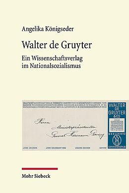 Fester Einband Walter de Gruyter von Angelika Königseder