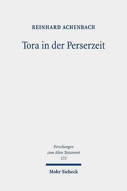 E-Book (pdf) Tora in der Perserzeit von Reinhard Achenbach