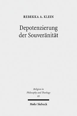 E-Book (pdf) Depotenzierung der Souveränität von Rebekka A. Klein