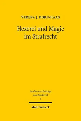 E-Book (pdf) Hexerei und Magie im Strafrecht von Verena J. Dorn-Haag