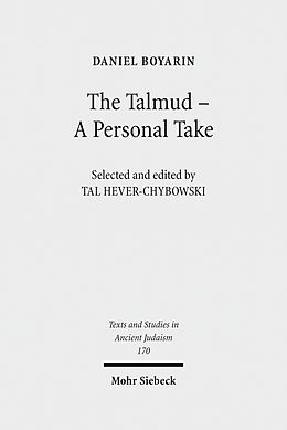 eBook (pdf) The Talmud - A Personal Take de Daniel Boyarin