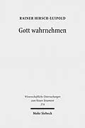 E-Book (pdf) Gott wahrnehmen von Rainer Hirsch-Luipold