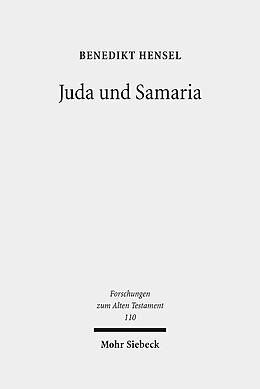 Leinen-Einband Juda und Samaria von Benedikt Hensel
