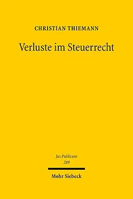 E-Book (pdf) Verluste im Steuerrecht von Christian Thiemann