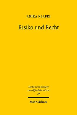 E-Book (pdf) Risiko und Recht von Anika Klafki