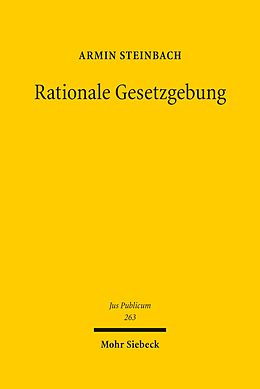 E-Book (pdf) Rationale Gesetzgebung von Armin Steinbach
