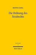 E-Book (pdf) Die Ordnung des Strafrechts von Benno Zabel