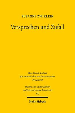 E-Book (pdf) Versprechen und Zufall von Susanne Zwirlein