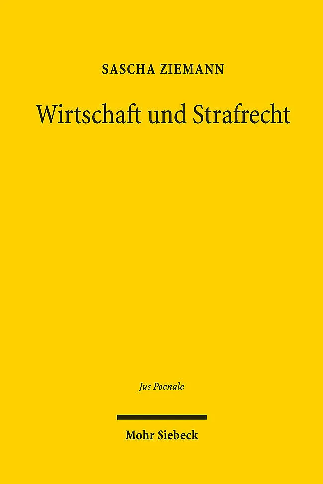 Wirtschaft und Strafrecht