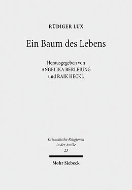 E-Book (pdf) Ein Baum des Lebens von Rüdiger Lux