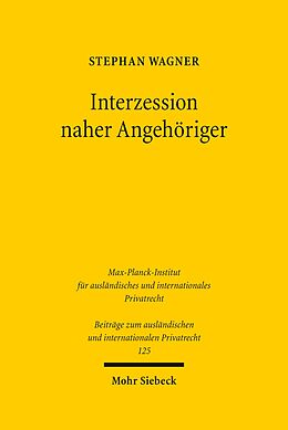 E-Book (pdf) Interzession naher Angehöriger von Stephan Wagner