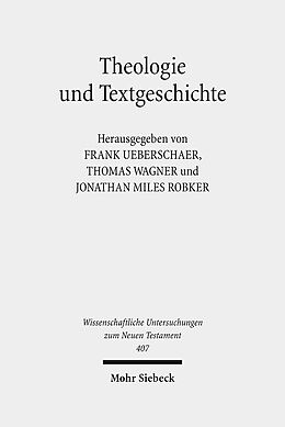 Leinen-Einband Theologie und Textgeschichte von 